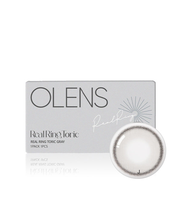 O-Lens Toric Real Ring Gray  | Astig | 1 Month