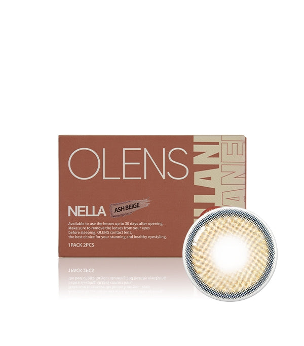 O-Lens Nella Ash Beige | 1 Month