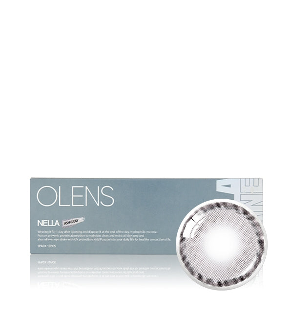 O-Lens Nella Ash Gray | Daily 5 Pairs