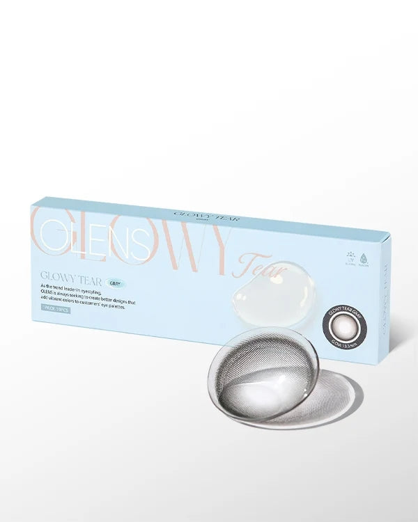 [Ready] O-Lens Glowy Tear Gray Gray | Daily 5 Pairs