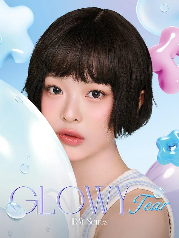 [Ready] O-Lens Glowy Tear Gray Gray | Daily 5 Pairs