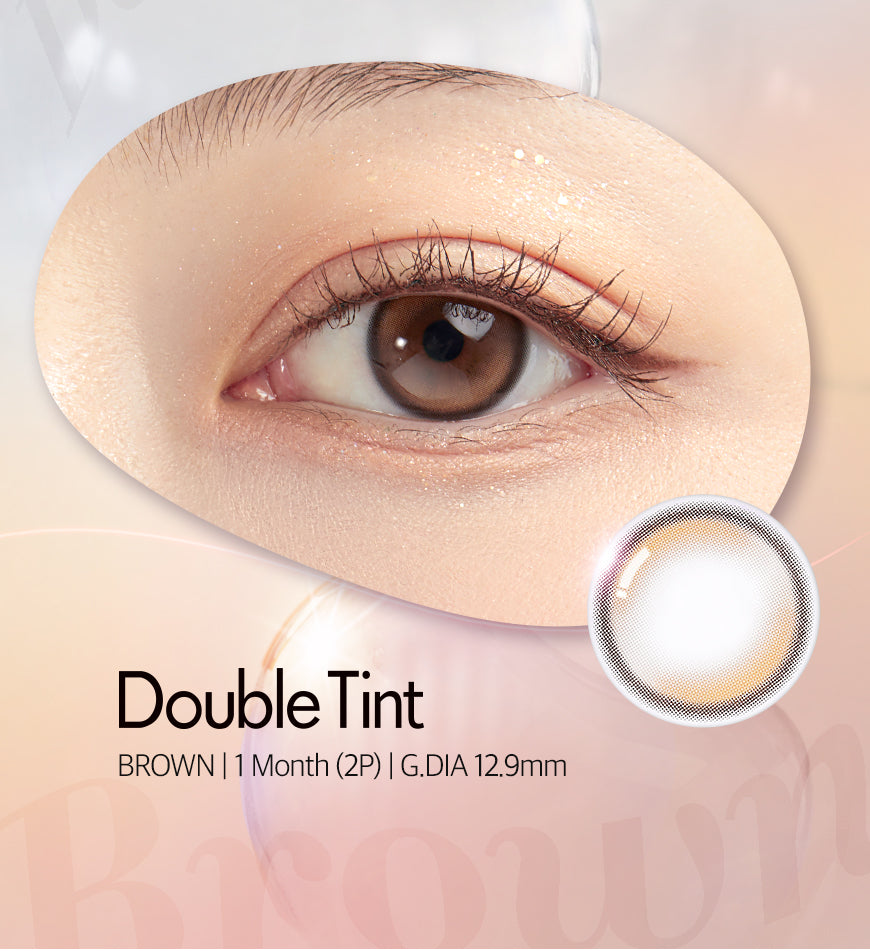 [Ready] O-Lens Double Tint Brown | 1 Month