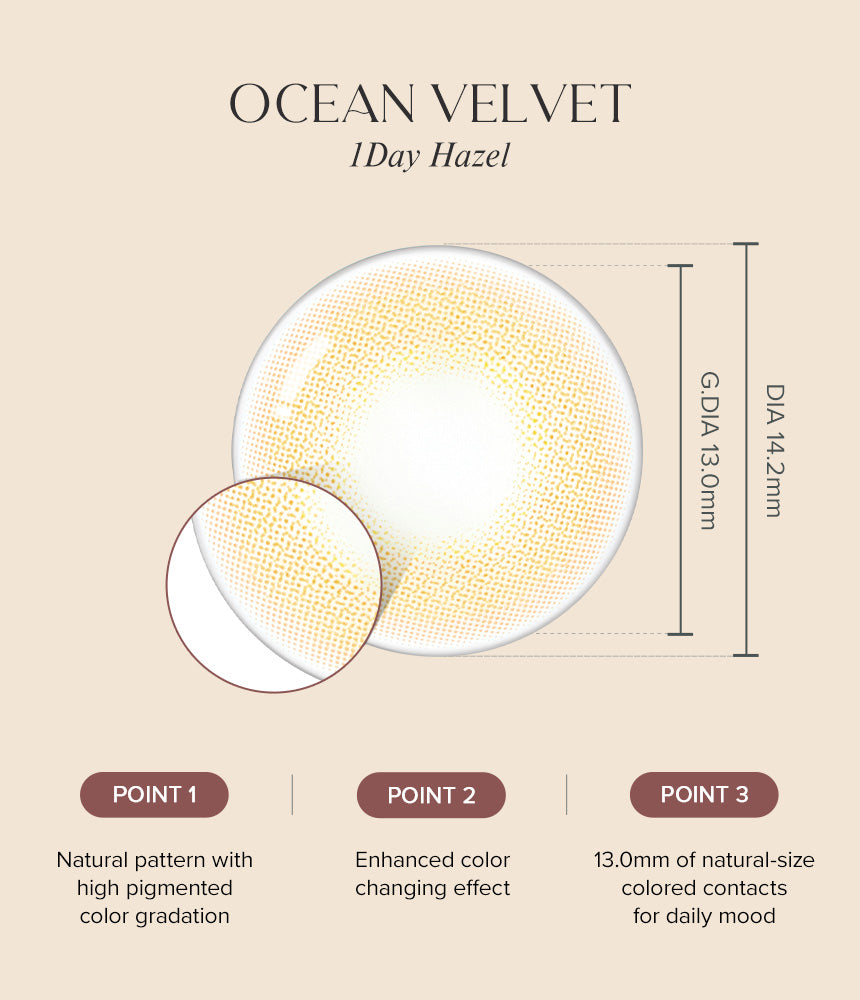 [Ready] O-Lens Ocean Velvet Hazel | Daily 5 Pairs