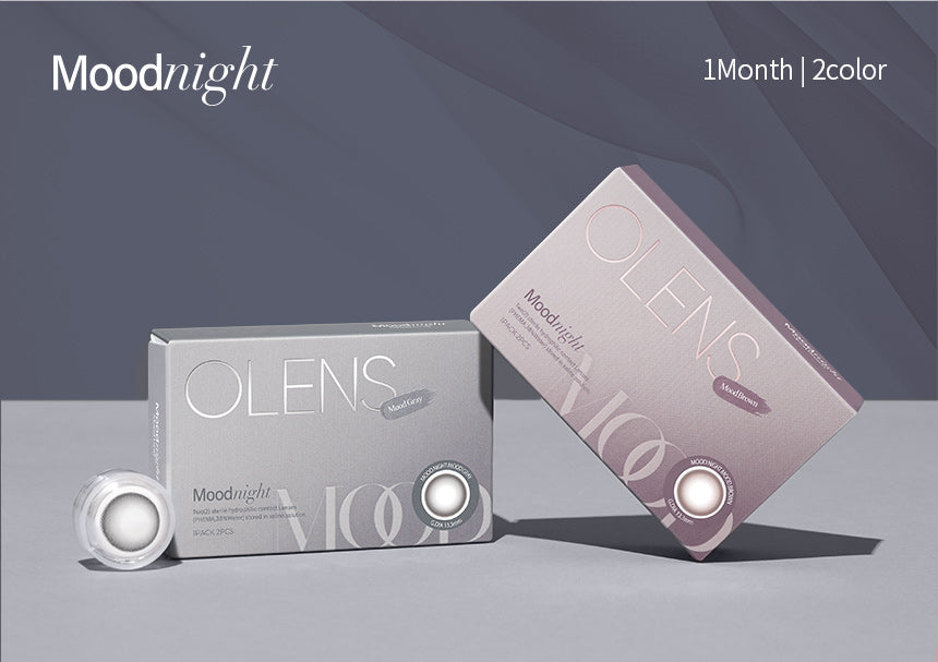 O-Lens Toric Mood Night Mood Gray  | Astig | 1 Month