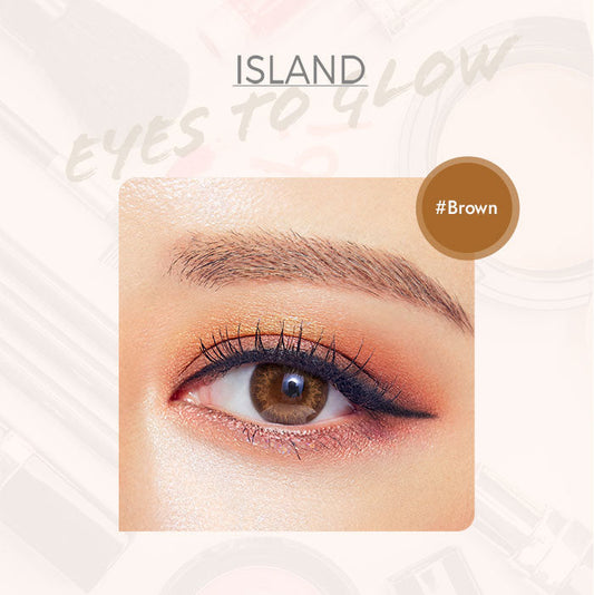 [Ready] O-Lens Island Brown | 1 Month