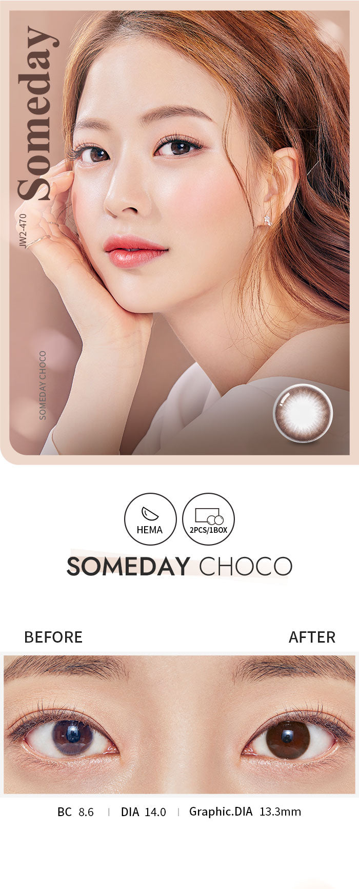 O-Lens Someday Choco | 1 Month