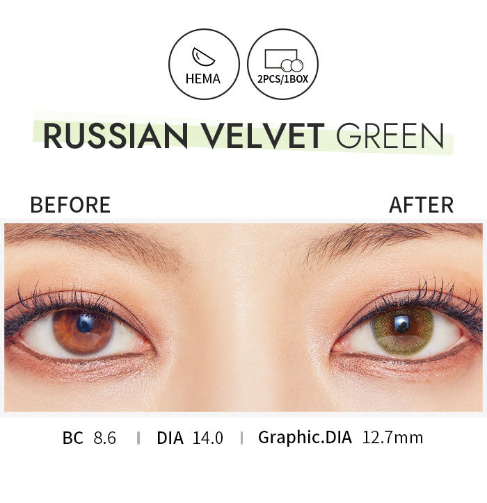 [Ready] O-Lens Russian Velvet Green | 1 Month