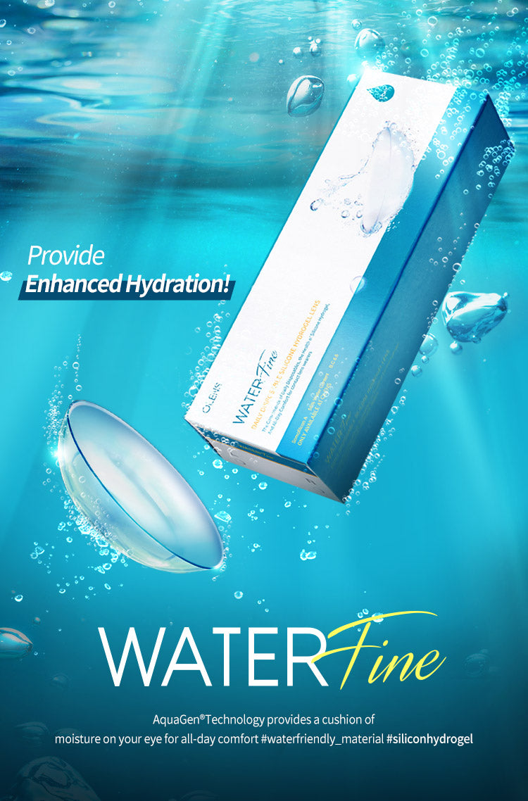 O-Lens Water Fine | Clear Lens | Daily 20 Pairs