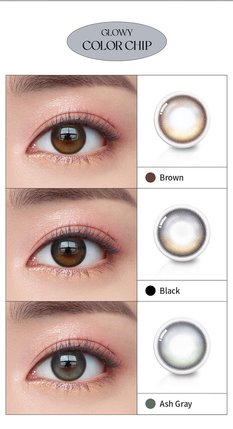 O-Lens Eyelighter Glowy Black | 1 Month