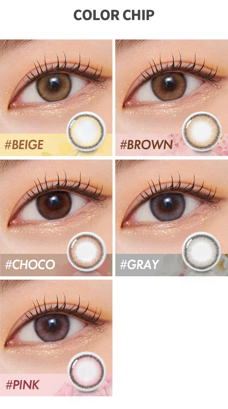 [Ready] O-Lens Vivi Ring Beige | Daily 5 Pairs