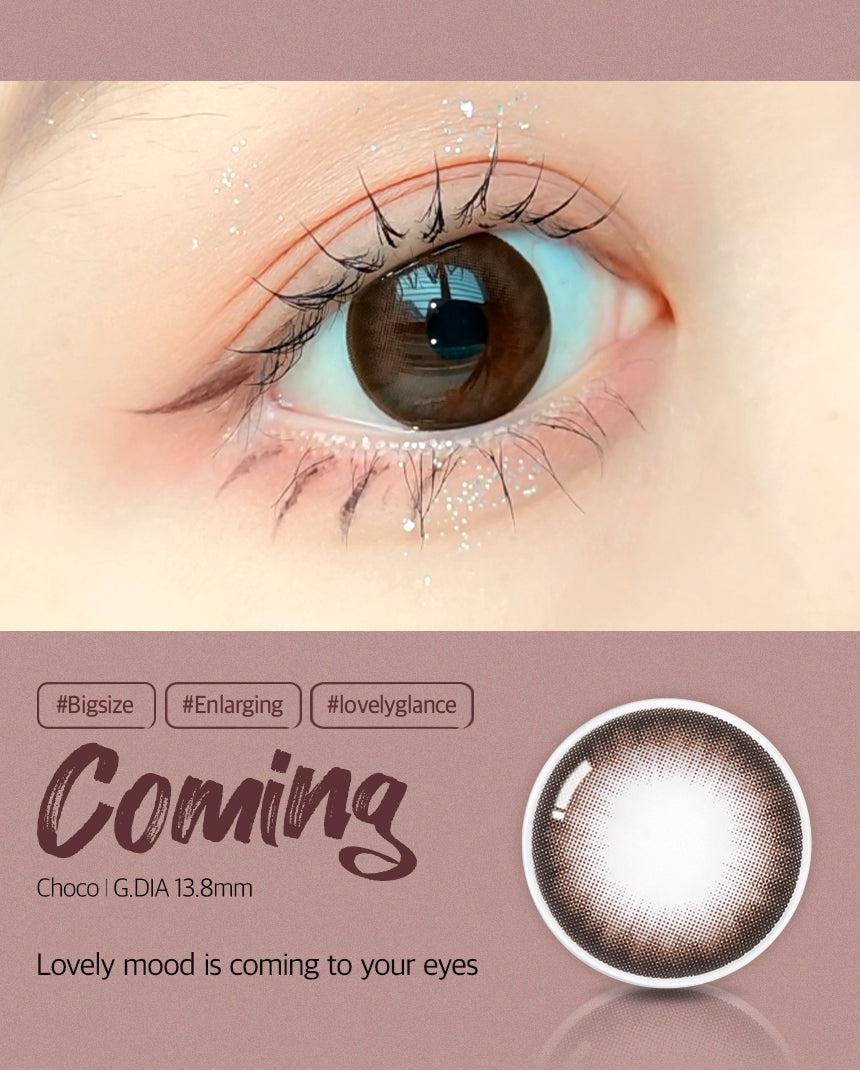 [Ready] O-Lens Coming Choco | 1 Month