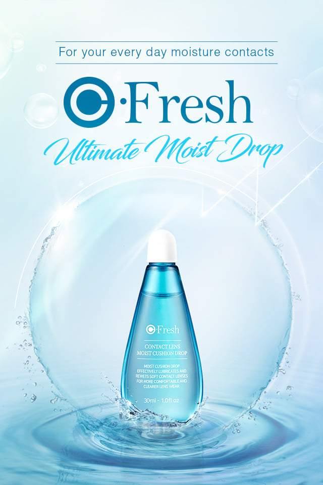 O-Lens O-Fresh Contact Lens Moist Cushion Drop 30ml - STLook