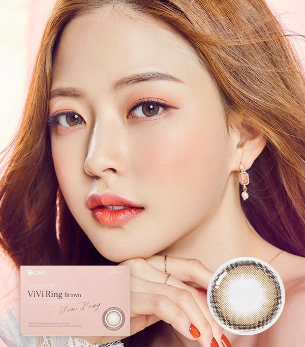 [Ready] O-Lens Vivi Ring Brown | 1 Month