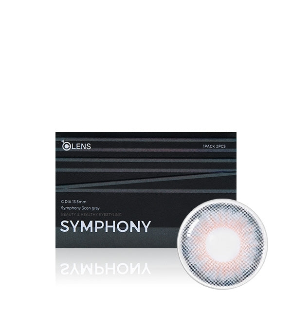 [Ready] O-Lens Symphony 3Con Gray | 1 Month