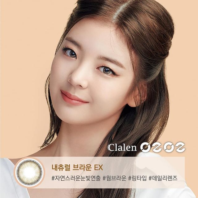 Clalen O2O2 Color M Natural Brown Ex | 1 Month