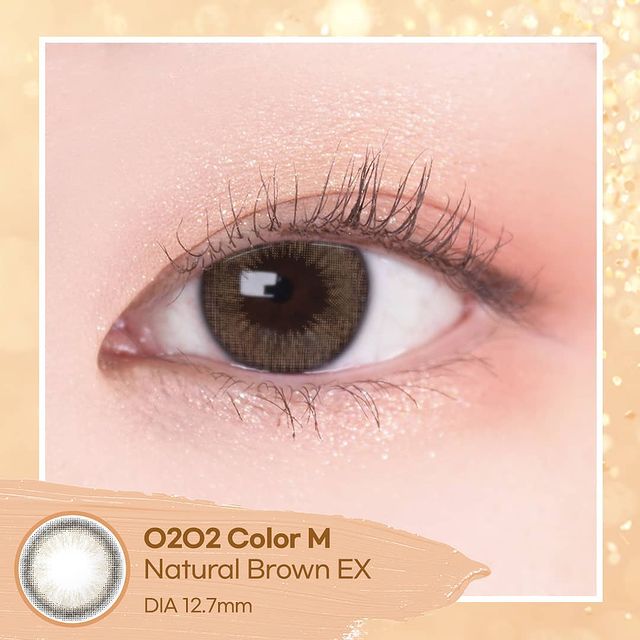 Clalen O2O2 Color M Natural Brown Ex | 1 Month