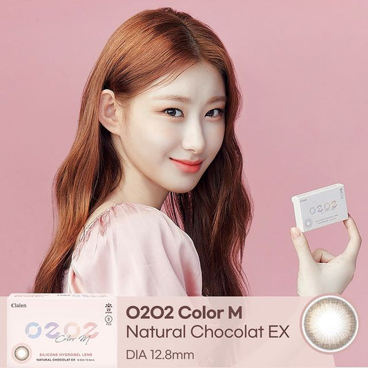 Clalen O2O2 Color M Natural Chocolat Ex | 1 Month