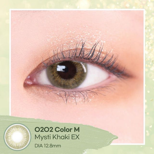 Clalen O2O2 Color M Mysti Khaki Ex | 1 Month