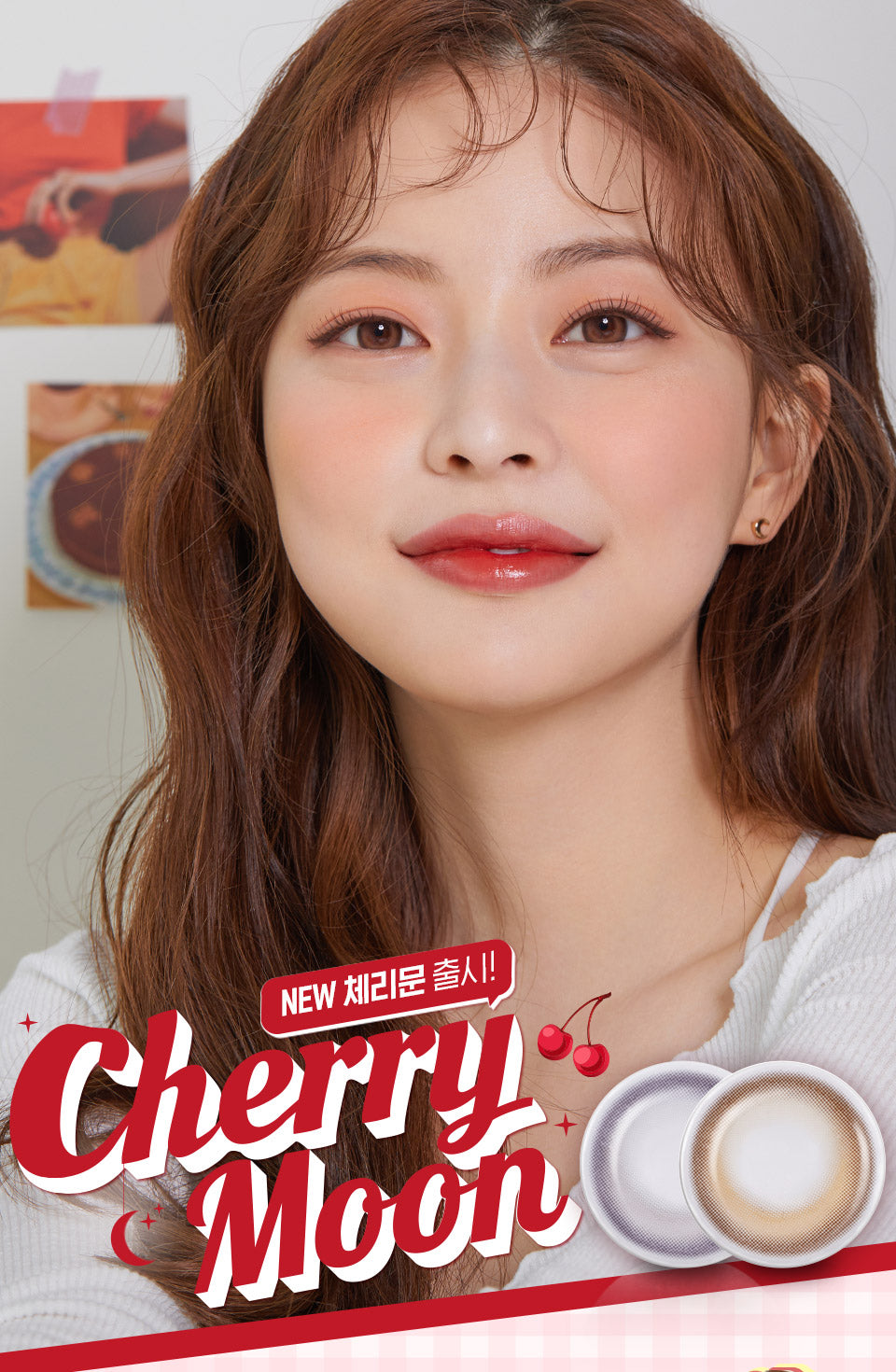 [Ready] O-Lens Cherry Moon Gray | 1 Month