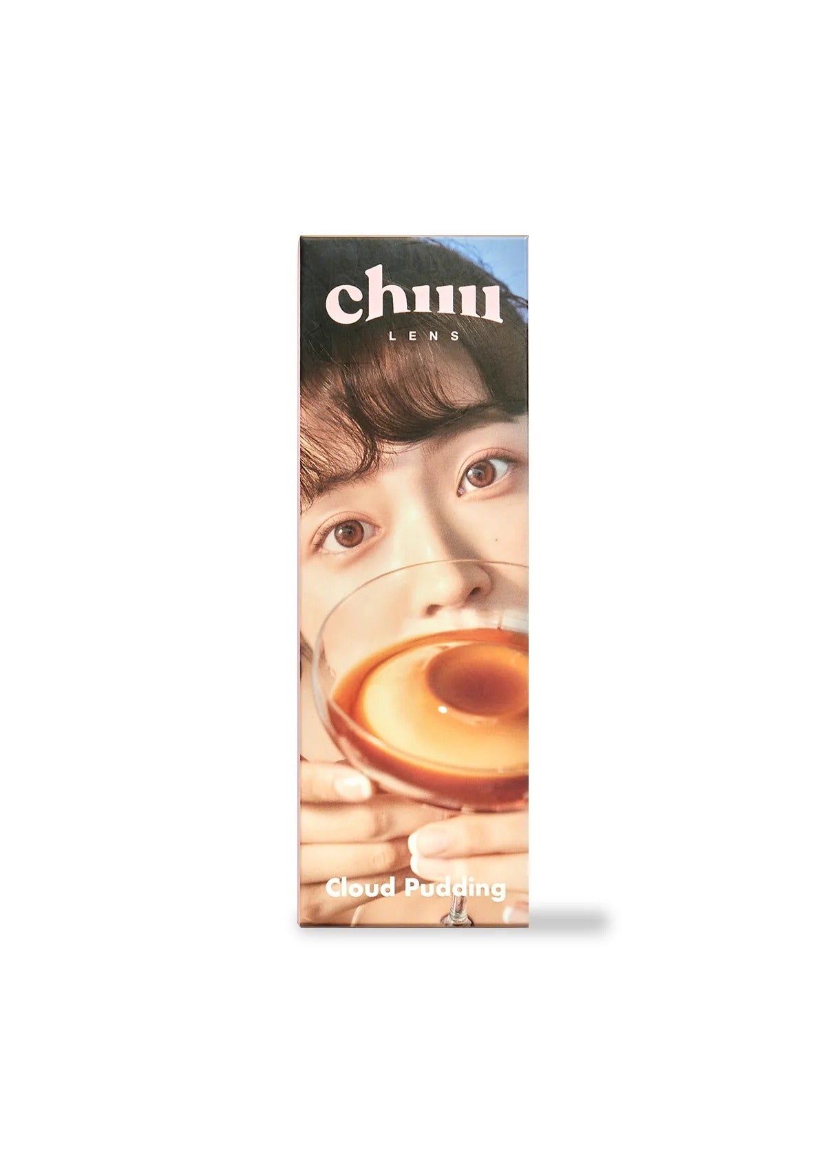 Chuu Lens Cloud Pudding Pink Brown | Daily 5 Pairs