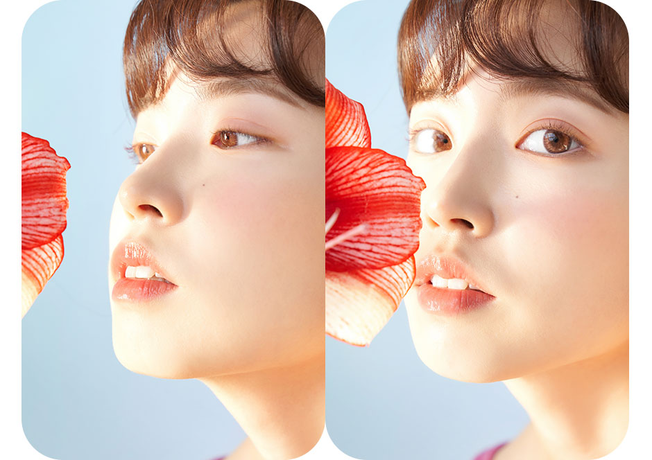 Chuu Lens Cloud Pudding Pink Brown | Daily 5 Pairs