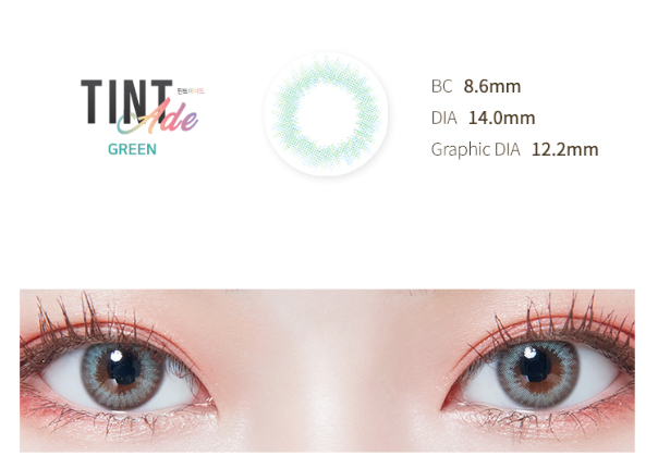 LensTown Tint Ade Green | 1 Month - STLook