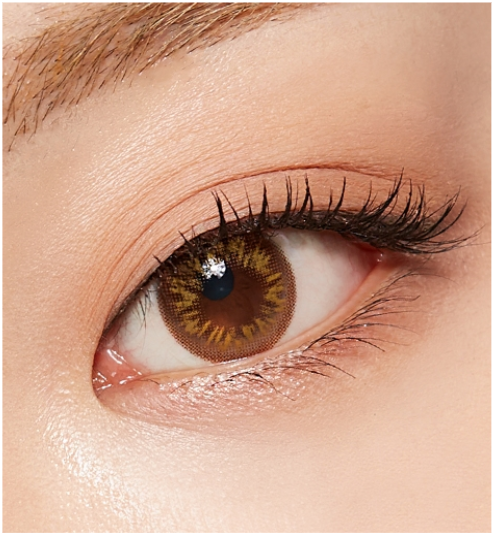 LensTown Personal Eye Color Warm Brown | 1 Month - STLook