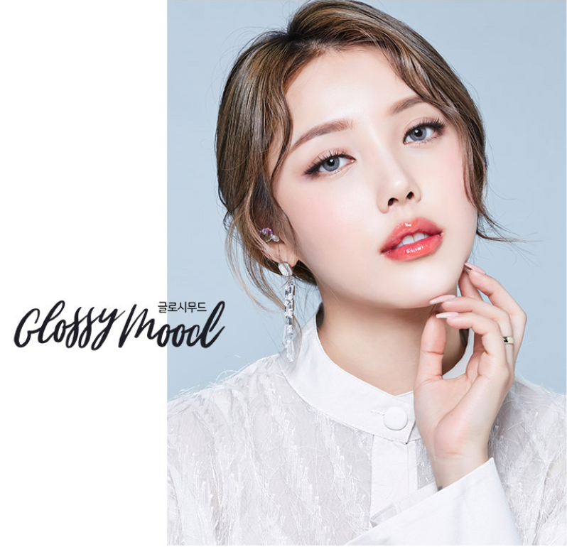 LensTown Glossy Mood Gray | 1 Month - STLook