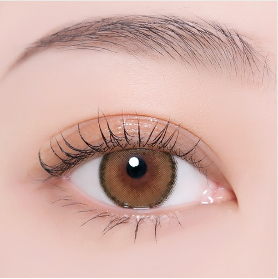 I-Dol Lens Roze Airy Pumpkin Brown | 1 Month - STLook