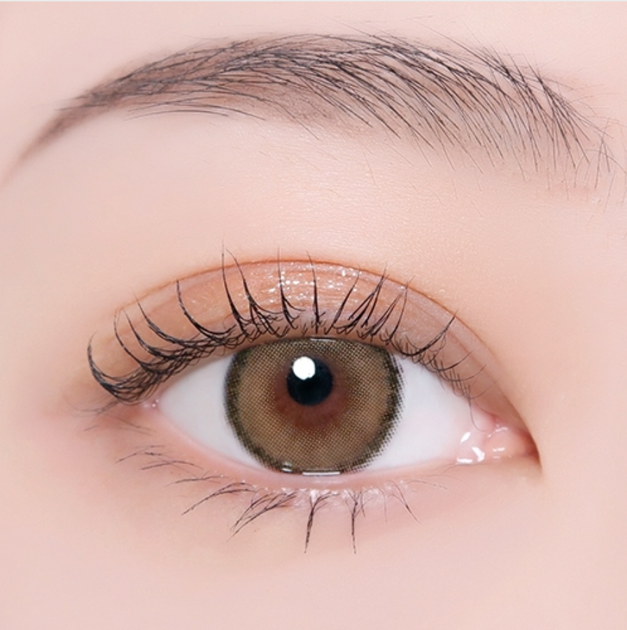 I-Dol Lens Roze Airy Beige Brown | 1 Month - STLook