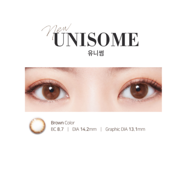 LensTown New Unisome Brown | 1 Month - STLook