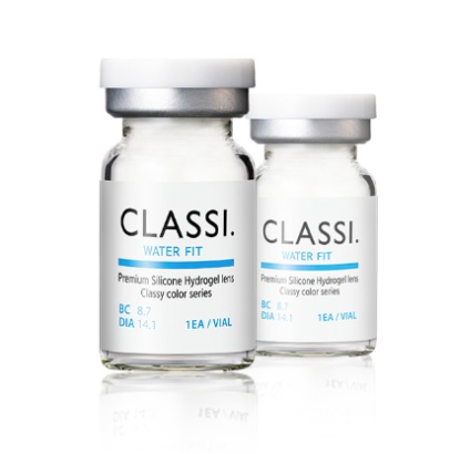 LensMe Classi Water Clear | Clear Lens | 6 Months - STLook