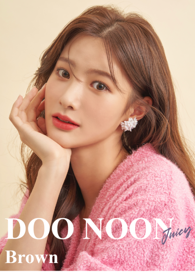 LensTown Doo Noon Juicy Brown | Daily 5 Pairs - STLook