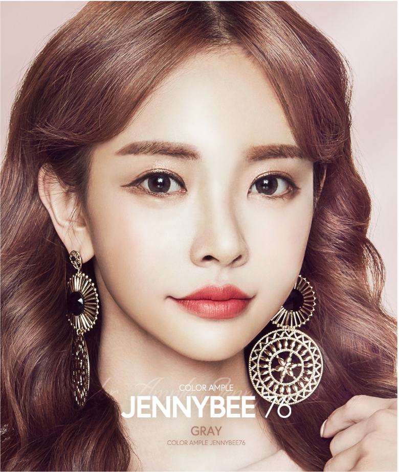 LensMe JennyBee 76 Gray | 2 Weeks - STLook