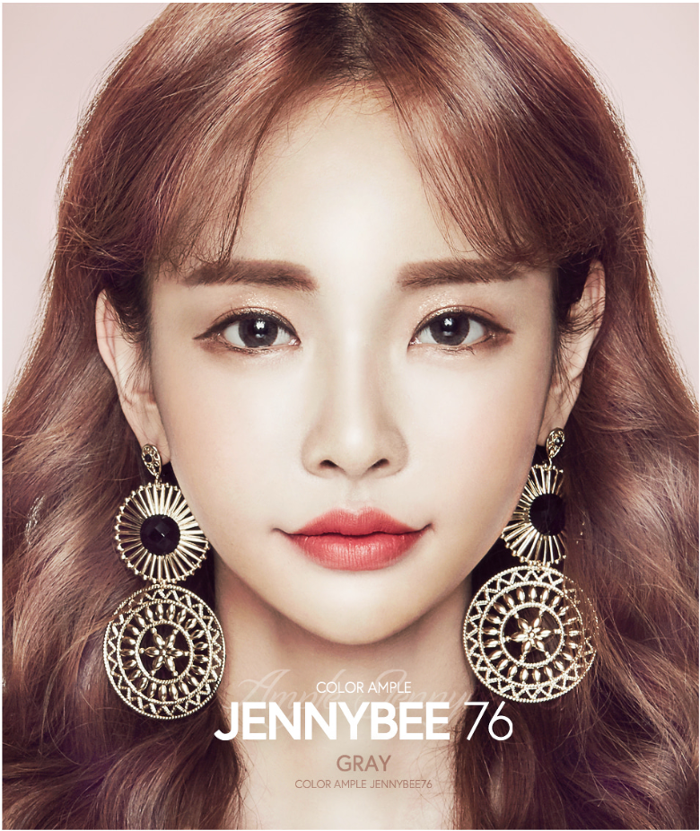 LensMe JennyBee 76 Gray | 2 Weeks - STLook