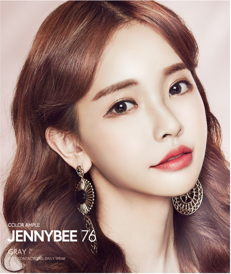 LensMe JennyBee 76 Gray | 2 Weeks - STLook
