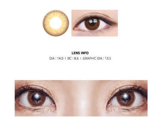 LensMe Artic 76 3Color Brown | 2 Weeks - STLook