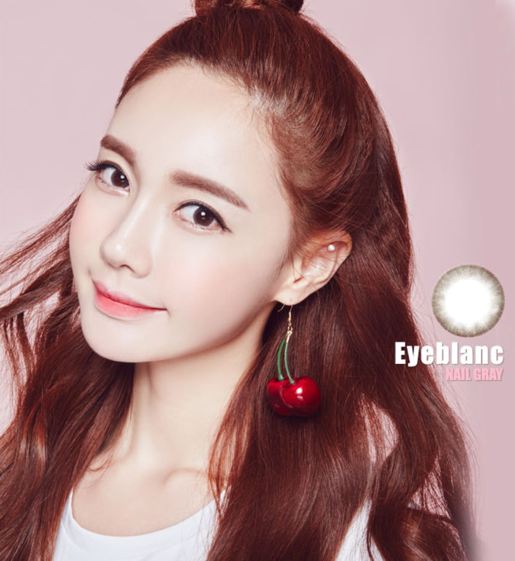 LensMe Eyeblanc Nail Gray | 1 Month - STLook