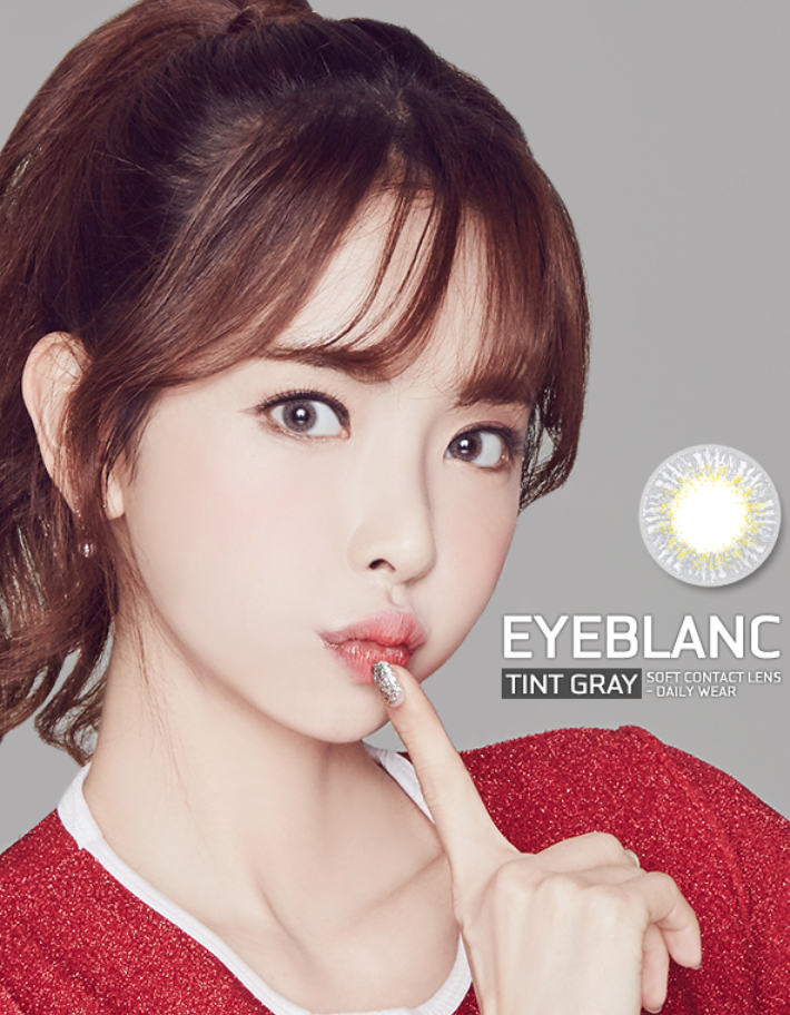 LensMe Eyeblanc Tint Gray | 1 Month - STLook