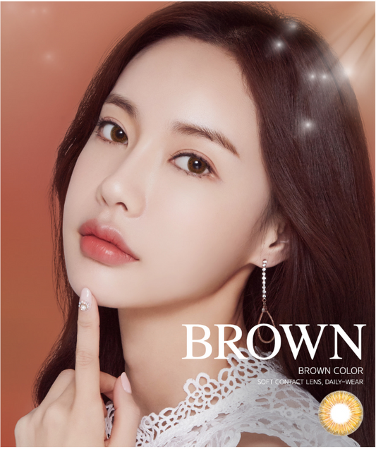 LensMe Happy Night Brown | 1 Month - STLook