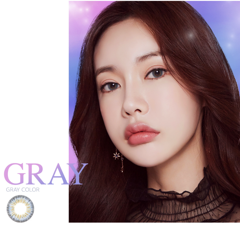 LensMe Happy Night Gray | 1 Month - STLook