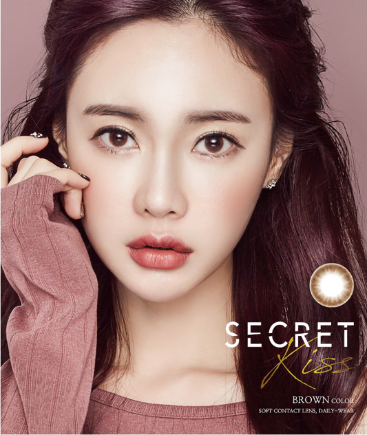 LensMe Secret Kiss Brown | 1 Month