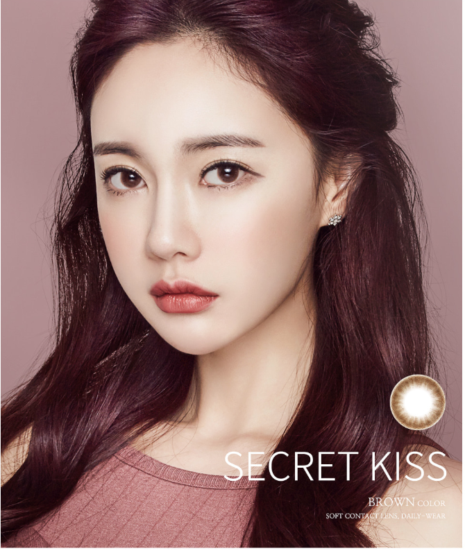 LensMe Secret Kiss Brown | 1 Month