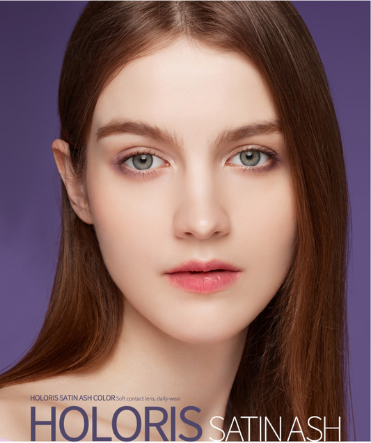 LensMe Holoris Euro Fit Satin Ash | 1 Month - STLook