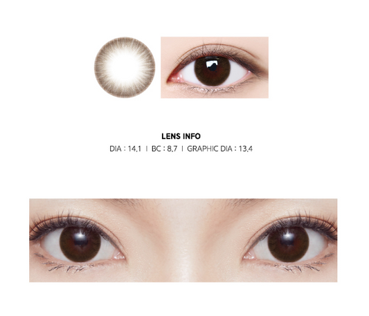 LensMe Cocktail Lagoon Choco | 1 Month - STLook