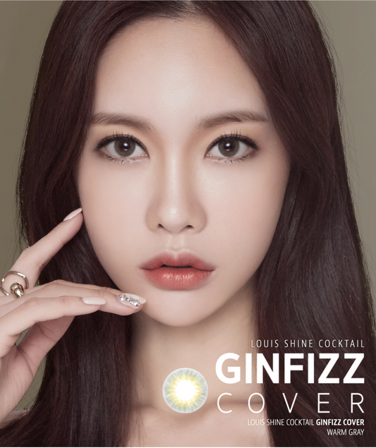 LensMe Cocktail Ginfizz Cover Warm Gray | 1 Month - STLook