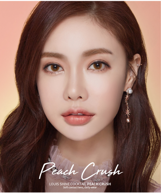 LensMe Cocktail Hologram Peach Crush | 1 Month - STLook