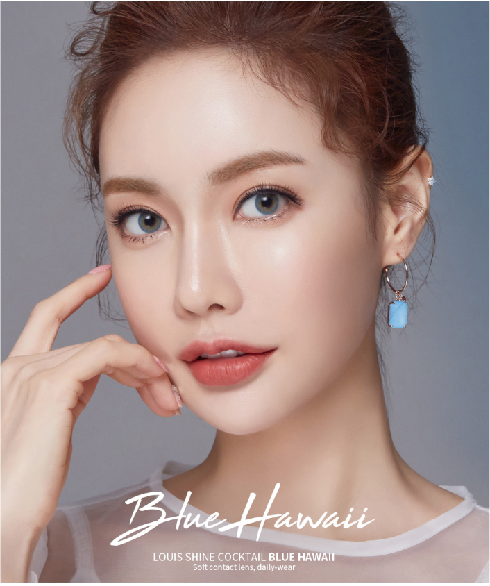 LensMe Cocktail Hologram Blue Hawaii | 1 Month - STLook