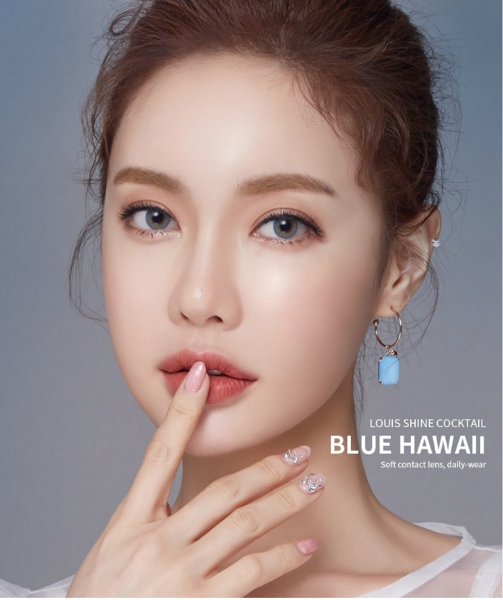 LensMe Cocktail Hologram Blue Hawaii | 1 Month - STLook