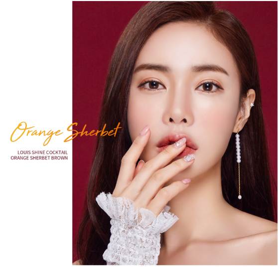 LensMe Cocktail Orange Sherbet | 1 Month - STLook